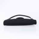Salvatore Ferragamo Vala Shoulder Bag Canvas Black Silver Auth 215390A-9