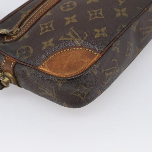 LOUIS VUITTON Monogram Marly Dragonne GM Clutch Bag M51825 LV Auth 215391