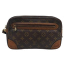 LOUIS VUITTON Monogram Marly Dragonne GM Clutch Bag M51825 LV Auth 215391-2