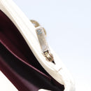 CHANEL Chain Shoulder Bag Lamb Skin Ivory CC Auth 215393V-24