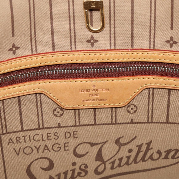 LOUIS VUITTON Monogram Neverfull MM Tote Bag M40156 LV Auth 215395A