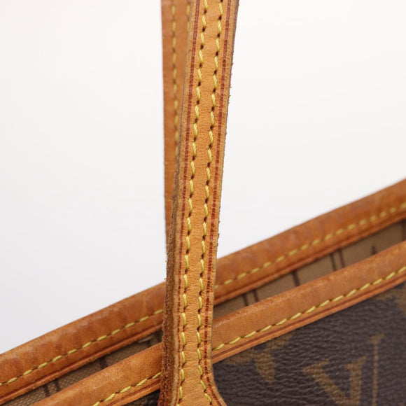 LOUIS VUITTON Monogram Neverfull MM Tote Bag M40156 LV Auth 215395A