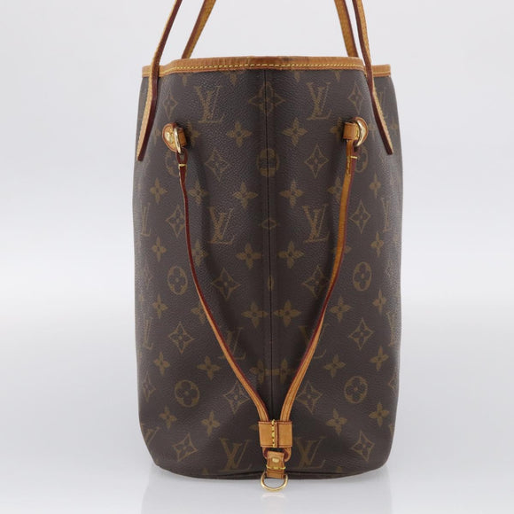 LOUIS VUITTON Monogram Neverfull MM Tote Bag M40156 LV Auth 215395A