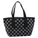 Jimmy Choo Tote Bag Leather Silver Auth 215396A-3