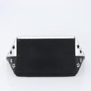 Jimmy Choo Tote Bag Leather Silver Auth 215396A-9