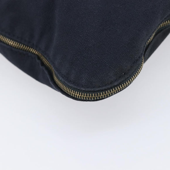 HERMES Fourre Tout Porte Documents Business Bag Canvas Navy Auth 215403A
