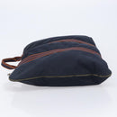 HERMES Fourre Tout Porte Documents Business Bag Canvas Navy Auth 215403A-5