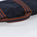 HERMES Fourre Tout Porte Documents Business Bag Canvas Navy Auth 215403A-7