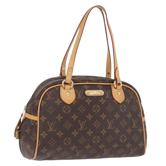 LOUIS VUITTON Monogram Montorgueil PM Hand Bag M95565 LV Auth 215406V