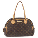 LOUIS VUITTON Monogram Montorgueil PM Hand Bag M95565 LV Auth 215406V-2