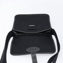 HERMES Buenaventura PM Shoulder Bag Canvas Black Auth 215407A-15