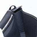 HERMES Buenaventura PM Shoulder Bag Canvas Black Auth 215407A-17
