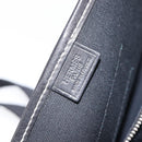 HERMES Buenaventura PM Shoulder Bag Canvas Black Auth 215407A-22