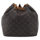 LOUIS VUITTON Monogram Petit Noe Shoulder Bag M42226 LV Auth 215409-2