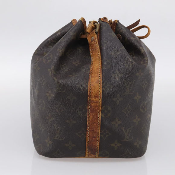 LOUIS VUITTON Monogram Petit Noe Shoulder Bag M42226 LV Auth 215409