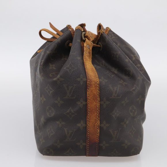 LOUIS VUITTON Monogram Petit Noe Shoulder Bag M42226 LV Auth 215409