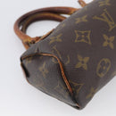 LOUIS VUITTON Monogram Mini Speedy Hand Bag M41534 LV Auth 215414-11