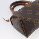 LOUIS VUITTON Monogram Mini Speedy Hand Bag M41534 LV Auth 215414-13
