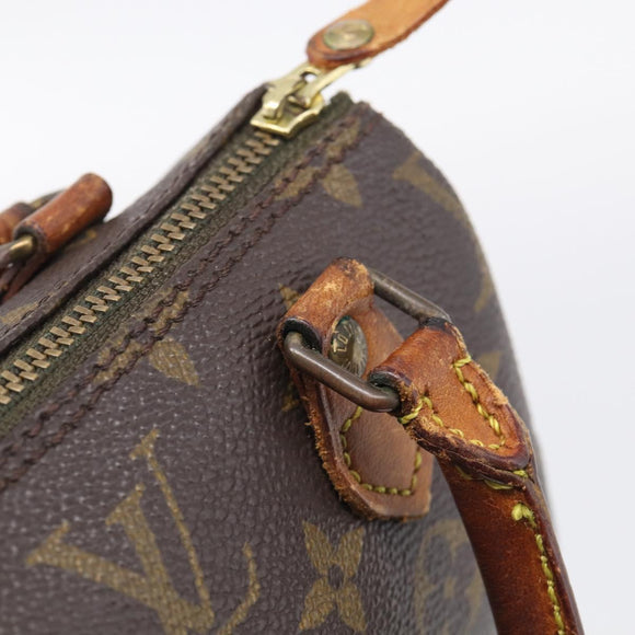 LOUIS VUITTON Monogram Mini Speedy Hand Bag M41534 LV Auth 215414