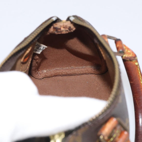 LOUIS VUITTON Monogram Mini Speedy Hand Bag M41534 LV Auth 215414