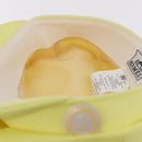 HERMES Casquette Hat Canvas Yellow Auth 215416M-10