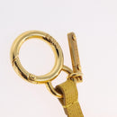 FENDI Bag Charm Fur Yellow Gold Auth 215422M-5