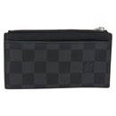 LOUIS VUITTON Damier Graphite Coin Card Holder Card Case N64038 LV Auth 215434A-3