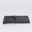 LOUIS VUITTON Damier Graphite Coin Card Holder Card Case N64038 LV Auth 215434A-7