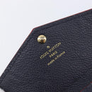 LOUIS VUITTON Monogram Empreinte Giant Pochette Cles Purse Navy LV Auth 215435A-14