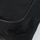 PRADA Shoulder Bag Nylon Black Silver Auth 215517A-10