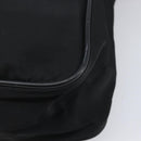 PRADA Shoulder Bag Nylon Black Silver Auth 215517A-12