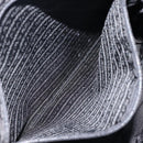 PRADA Shoulder Bag Nylon Black Silver Auth 215517A-21