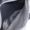 PRADA Shoulder Bag Nylon Black Silver Auth 215517A-23