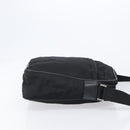 PRADA Shoulder Bag Nylon Black Silver Auth 215517A-4