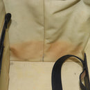 GUCCI Web Sherry Line Boston Bag Leather Black Gold Auth 215521-24