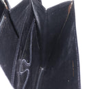 CELINE Macadam Shoulder Bag Leather Black Gold Auth 215522-21