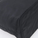 PRADA Hand Bag Nylon Black Silver Auth 215523-13