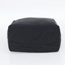 PRADA Hand Bag Nylon Black Silver Auth 215523-9