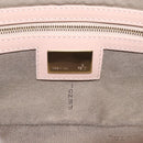 FENDI Zucchino Canvas Mamma Baguette Shoulder Bag Beige Gold Auth 215525V-18