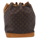 LOUIS VUITTON Monogram Noe Shoulder Bag M42224 LV Auth 215527-3