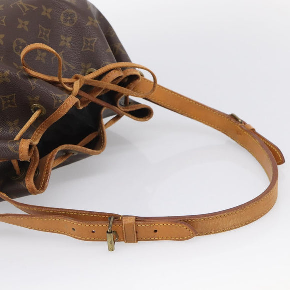 LOUIS VUITTON Monogram Noe Shoulder Bag M42224 LV Auth 215527