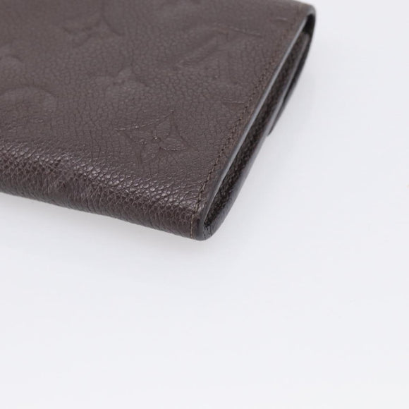 LOUIS VUITTON Empreinte Portefeuille Curieuse Wallet M60389 LV Auth 215536V