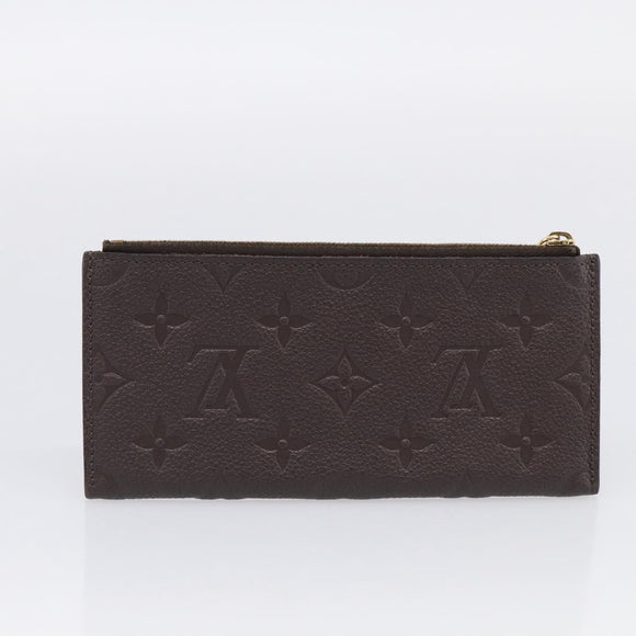 LOUIS VUITTON Empreinte Portefeuille Curieuse Wallet M60389 LV Auth 215536V