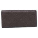 LOUIS VUITTON Empreinte Portefeuille Curieuse Wallet M60389 LV Auth 215536V-3