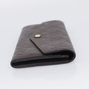 LOUIS VUITTON Empreinte Portefeuille Curieuse Wallet M60389 LV Auth 215536V-5