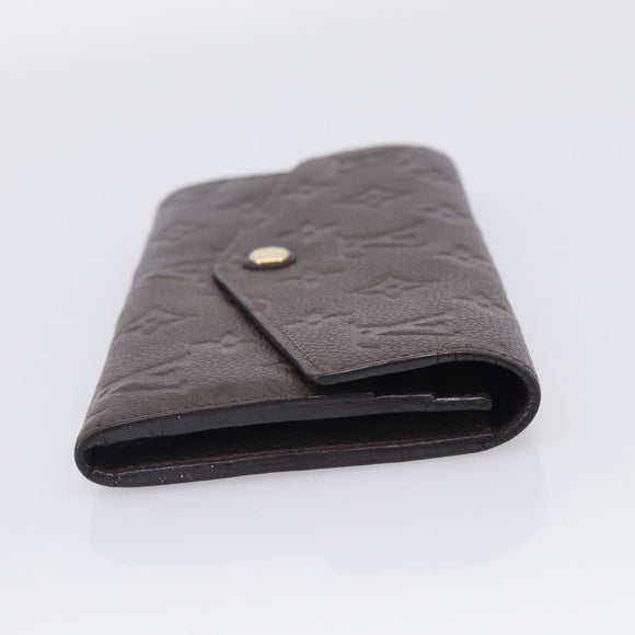 LOUIS VUITTON Empreinte Portefeuille Curieuse Wallet M60389 LV Auth 215536V
