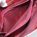 BURBERRY Nova Check Shoulder Bag Canvas Beige Gold Auth 215541-21