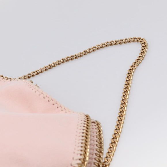 Stella McCartney Chain Falabella Bag Polyester 2way Pink 234387 Auth 215543A