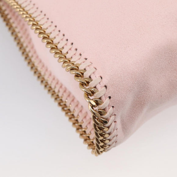 Stella McCartney Chain Falabella Bag Polyester 2way Pink 234387 Auth 215543A