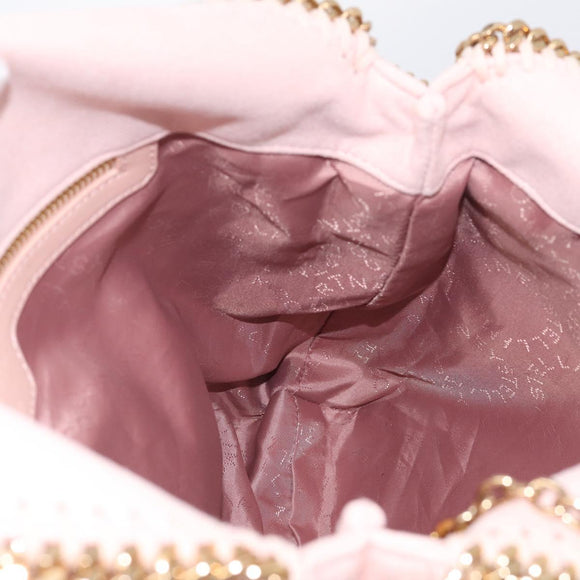 Stella McCartney Chain Falabella Bag Polyester 2way Pink 234387 Auth 215543A